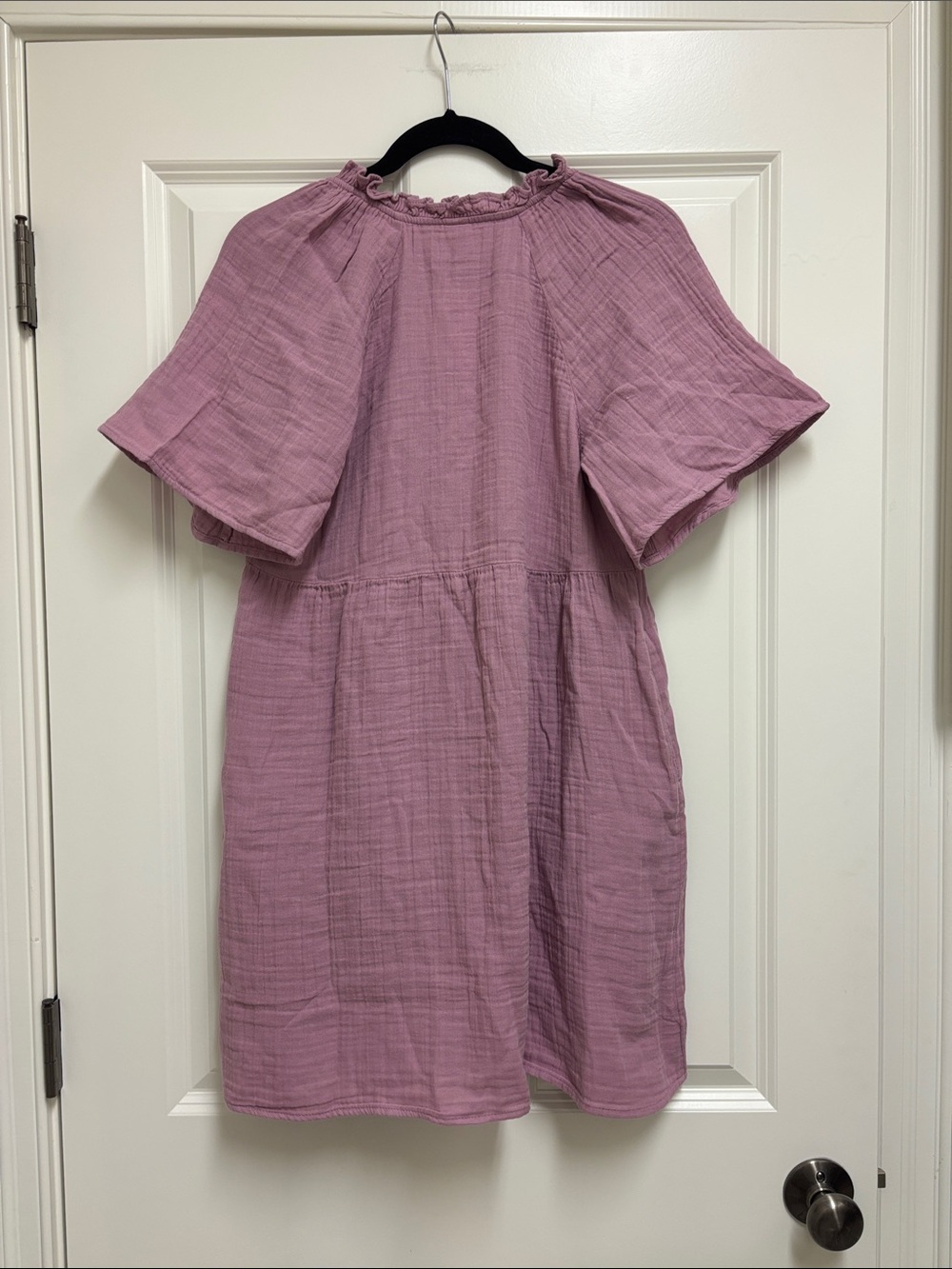 Old Navy Lilac Gauze Babydoll Dress - Picture 4 of 7